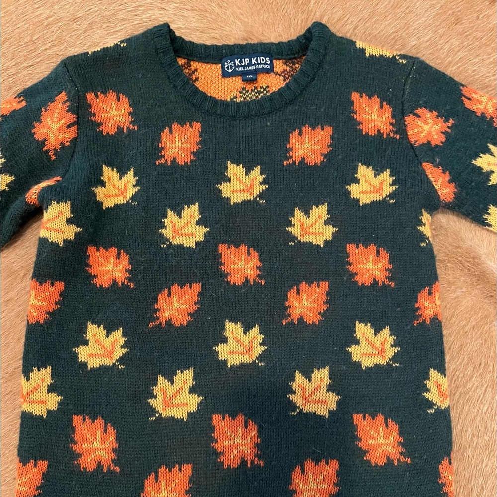 KJP kids fall sweater